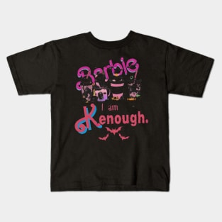 I Am Kenough Halloween Barbie Kids T-Shirt